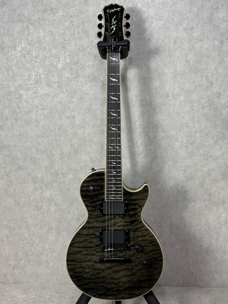 楽器 Epiphone エピフォン ギター Prophecy Les Paul Custom Plus EX 2007年製 471