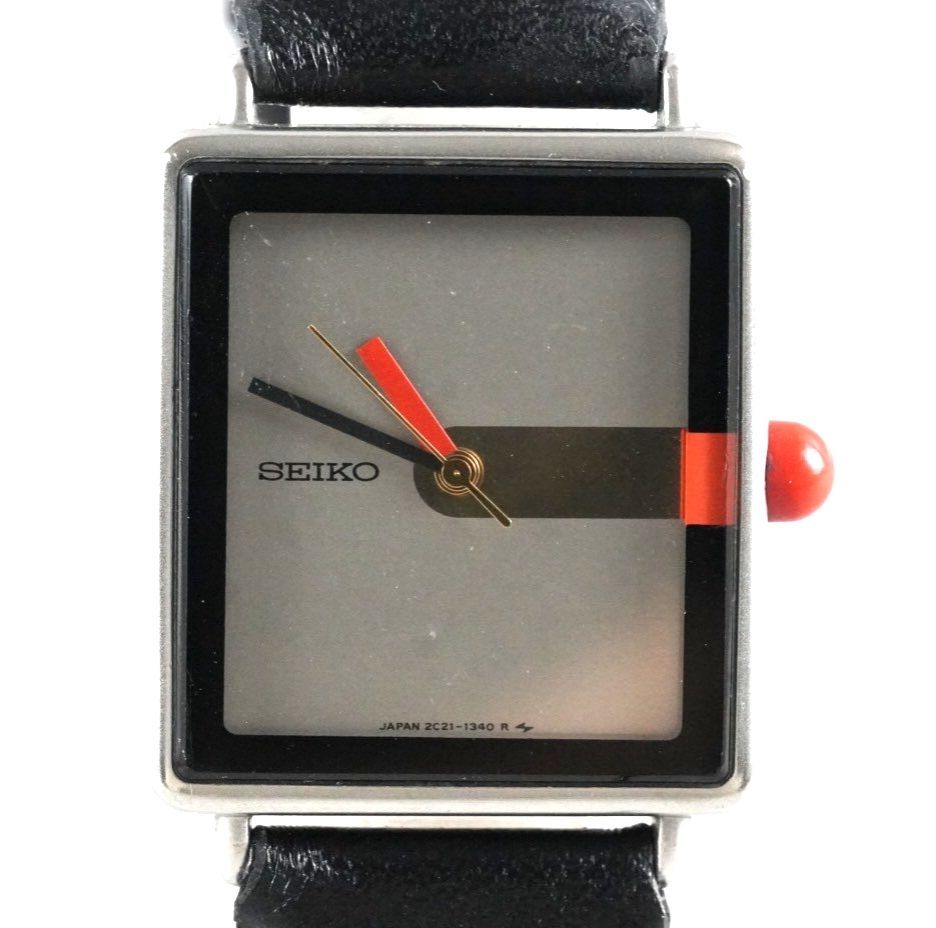 SEIKO セイコー GIUGIARO ジウジアーロ デザイン 2C21-1340 スクエア