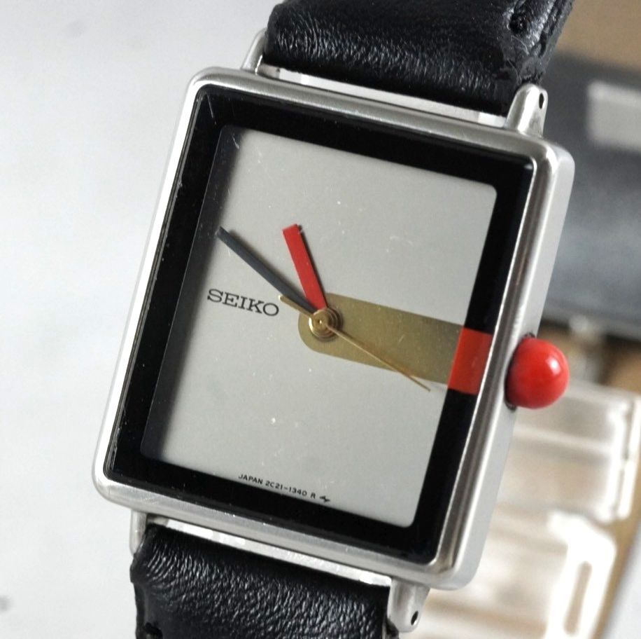 SEIKO セイコー GIUGIARO ジウジアーロ デザイン 2C21-1340 スクエア