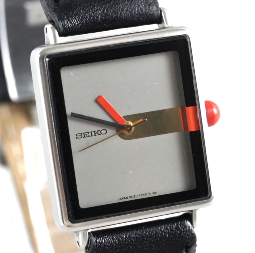 SEIKO セイコー GIUGIARO ジウジアーロ デザイン 2C21-1340 スクエア