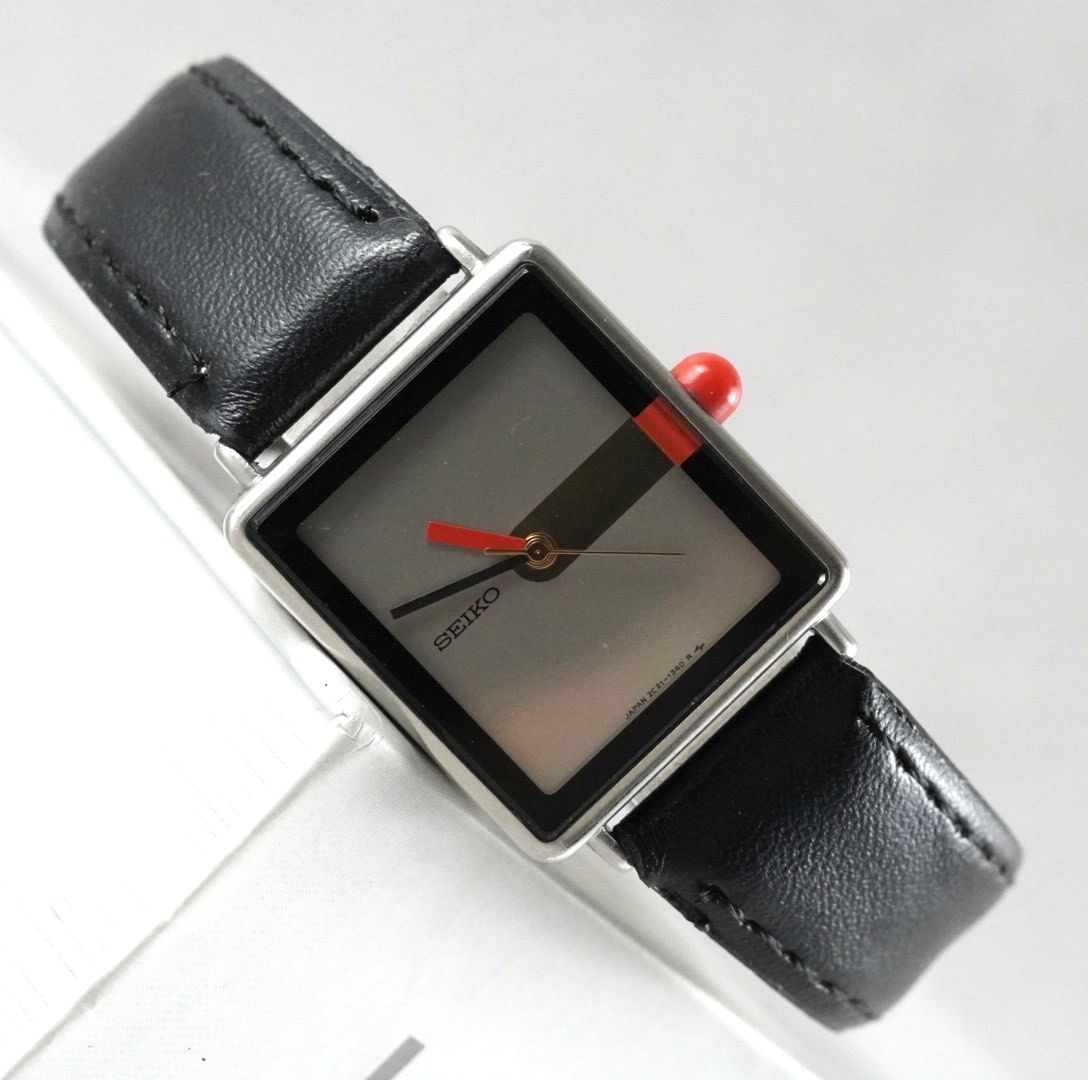 SEIKO セイコー GIUGIARO ジウジアーロ デザイン 2C21-1340 スクエア