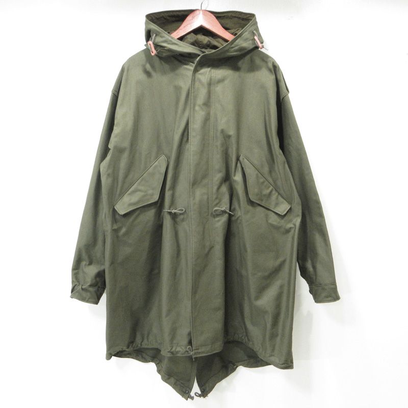 The REAL McCOY S | ザリアルマッコイズ ミリタリージャケット PARKA-SHELL M-1951 モッズコート フィッシュテイル 220 カーキグリーン サイズ 93