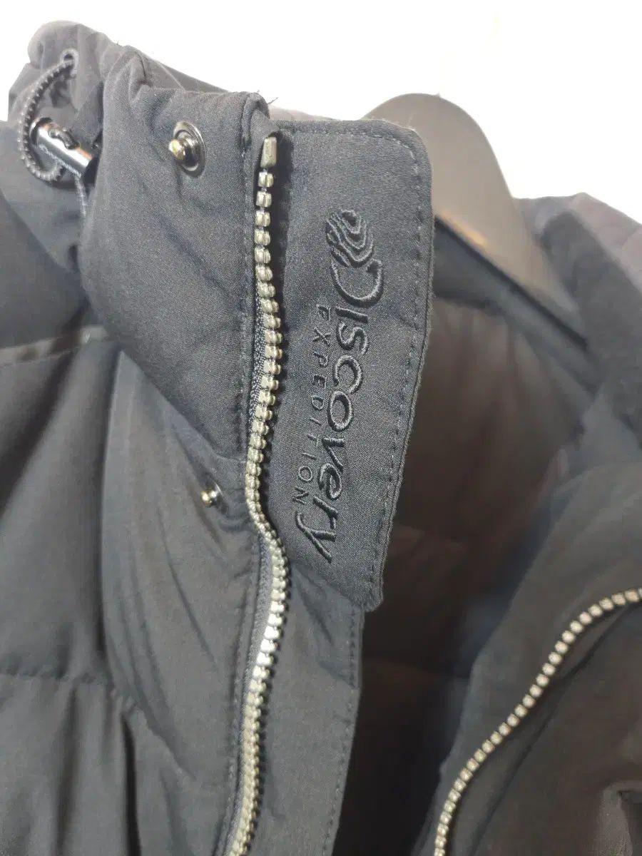 ロングダウンフーディー ブラック