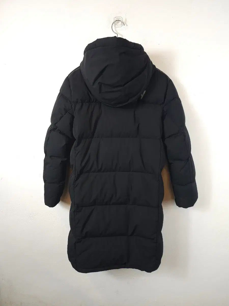 キッズ ロングダウンフーディー ブラック 150