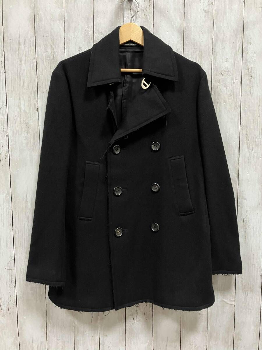 Y’s|ピーコート|11 AW|compositionsee attached label |YP-C 10-120| WOOL| BLACK | ARCHIVE