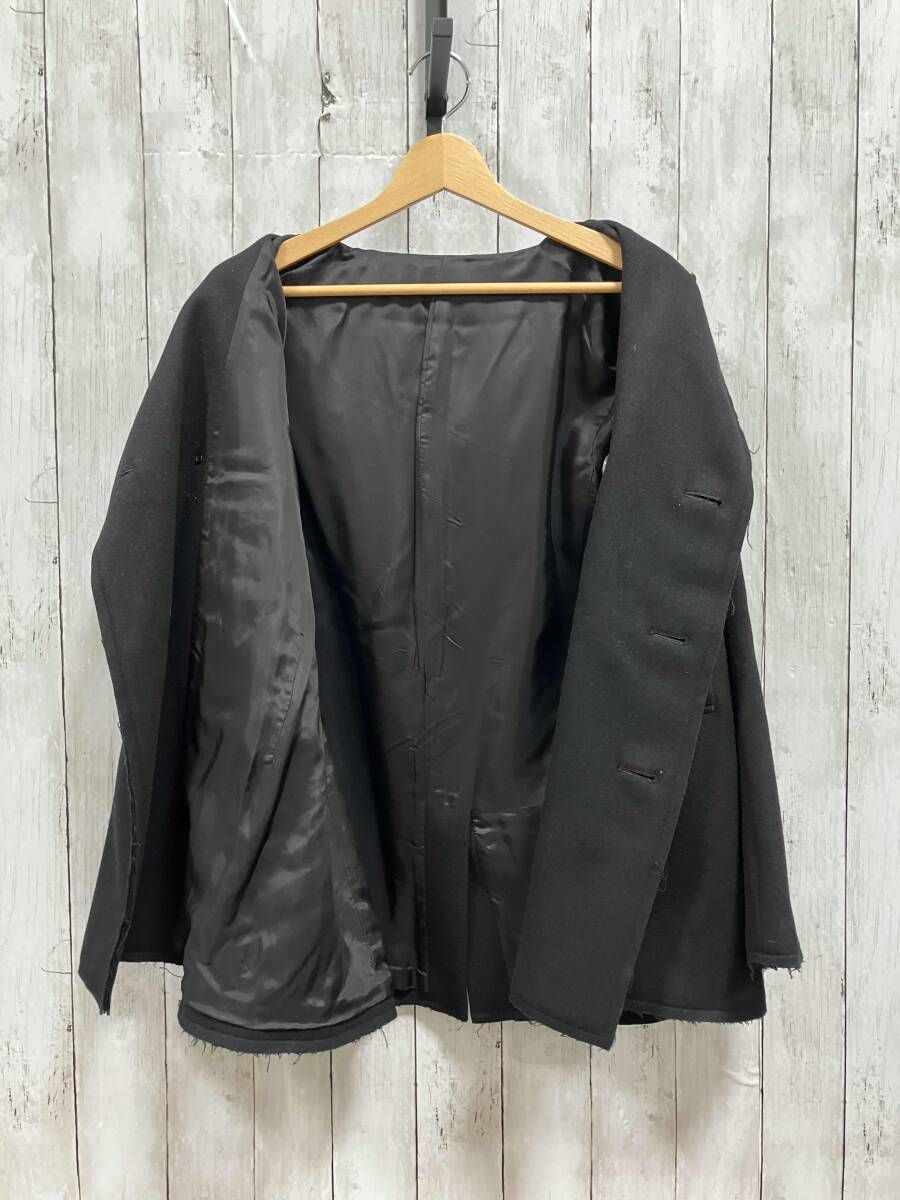 Y’s ピーコート 11 AW compositionsee attached label YP-C 10-120 WOOL BLACK ARCHIVE