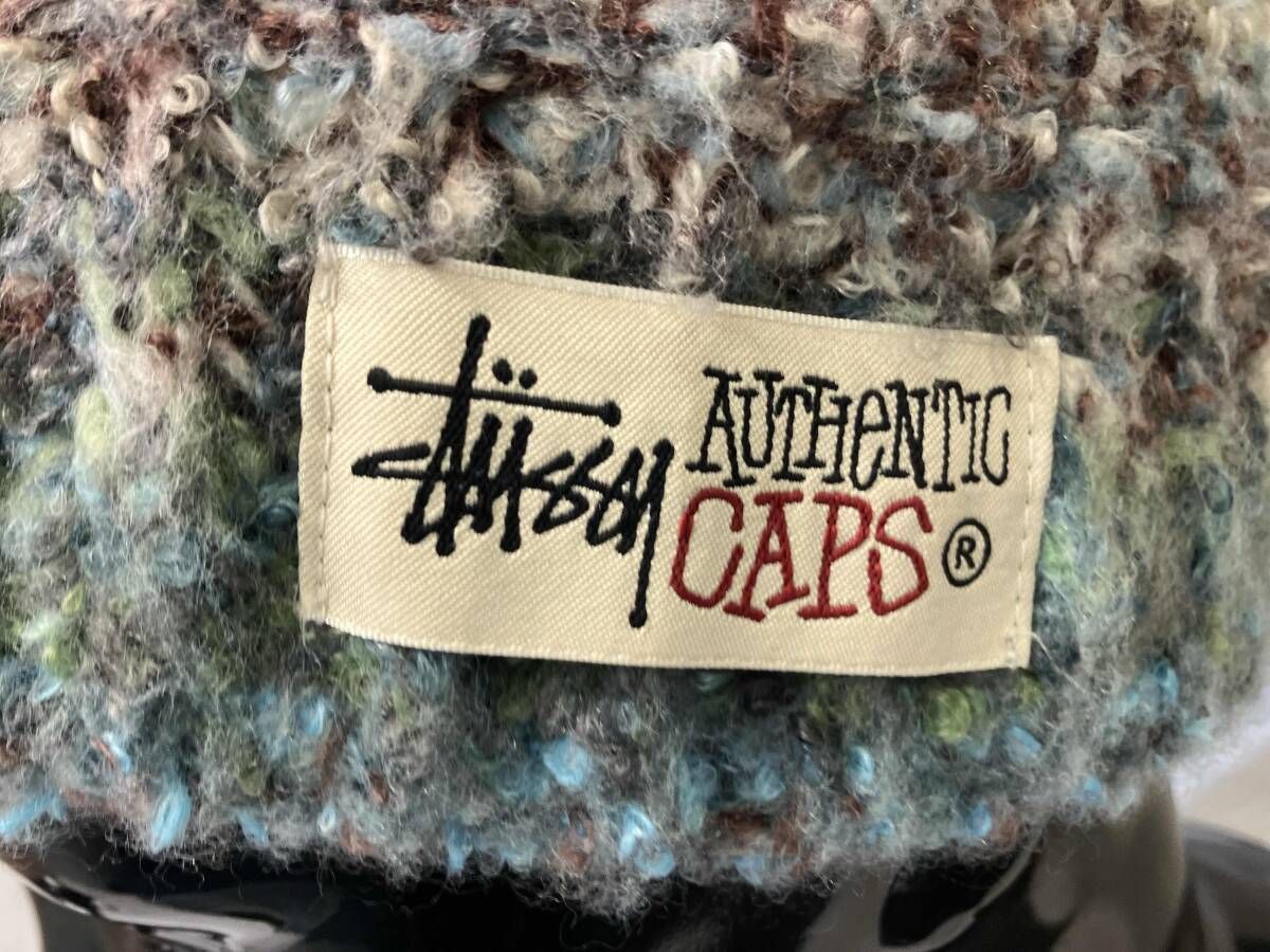 STUSSY Authentic Caps multicolored knit マルチカラーニット帽