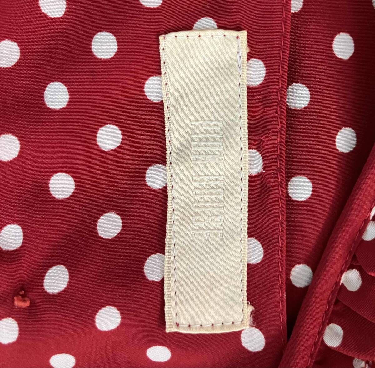 ピンクハウス半袖ワンピース 野ばらとチェリープリントワンピース｜ピンクハウスオフィシャル