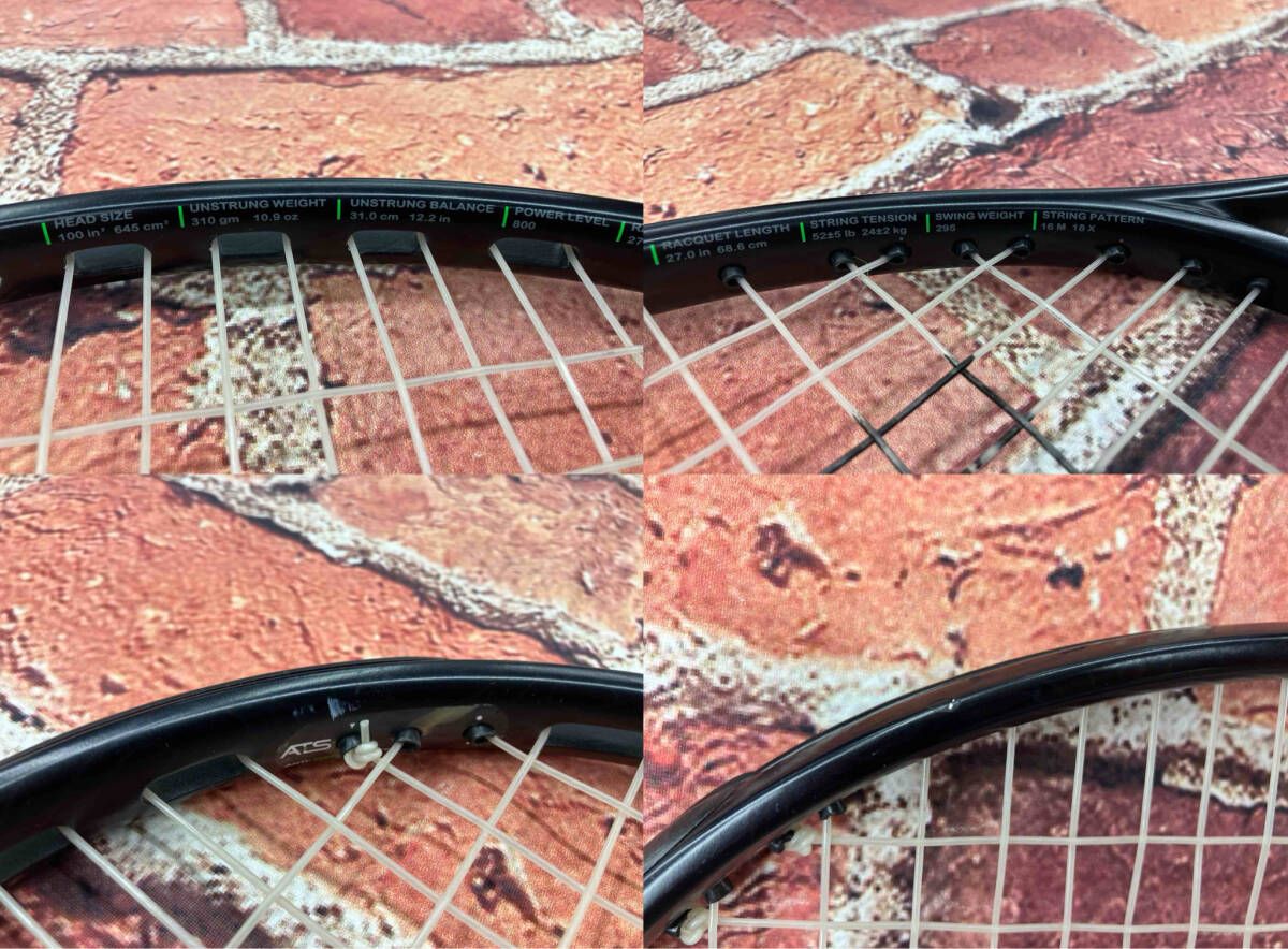  Prince プリンス テニスラケット PHANTOM O 3 100 グリップサイズ2 ラケット(硬式用) テニス