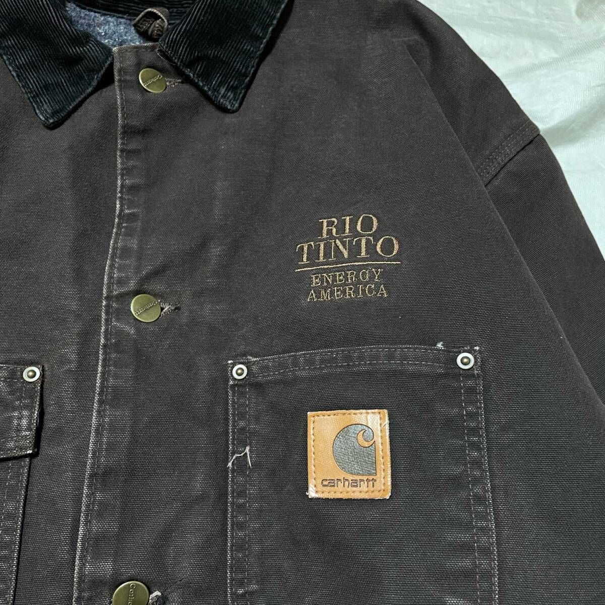 Carhartt コート ミシガンチョアコート Lサイズ ブラウン 0306 090481