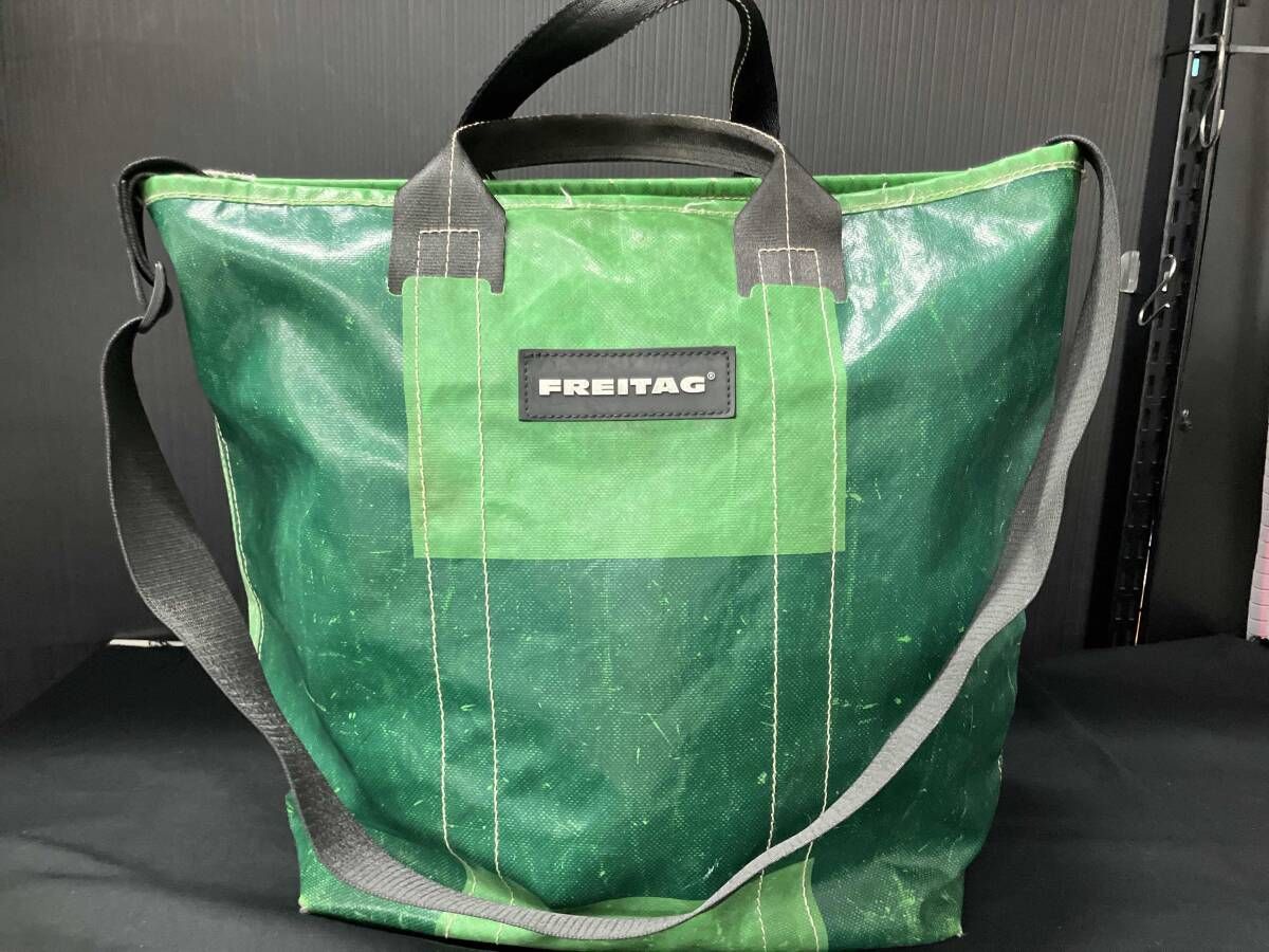 FREITAG フライターグ トートバッグ グリーン系 - メルカリ