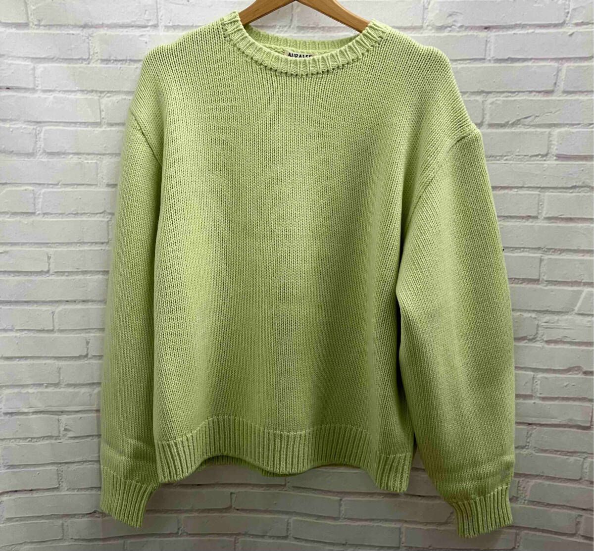 トップス AURALEE 24AW WOOL SOFT CORD KNIT P/O AURALEE / オラーリー / 24AW WOOL SOFT CORD KNIT P/O TOP / ニット