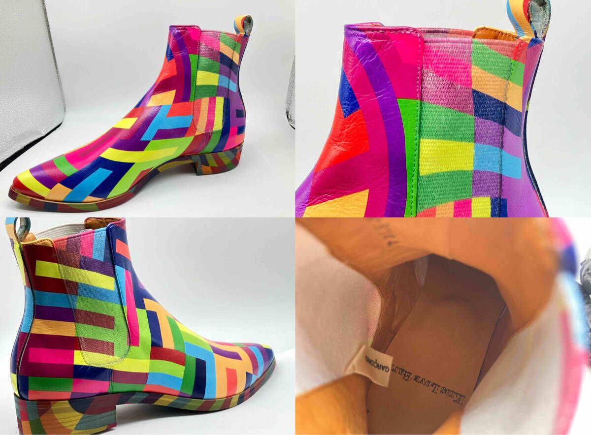 COMME des GARCONS 23 cm HOMME PLUS×KLG 24 SS KIDS LOVE GAITE サイドゴアブーツ