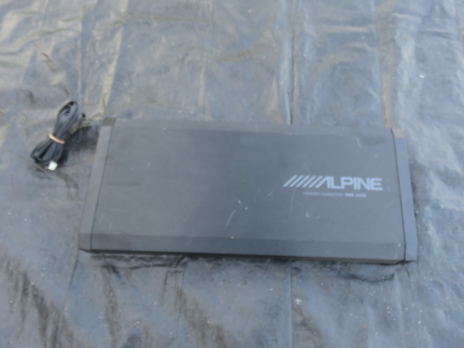 ALPINE アルパイン SWE-2200 20cmx2発 パワード サブウーハー サブ