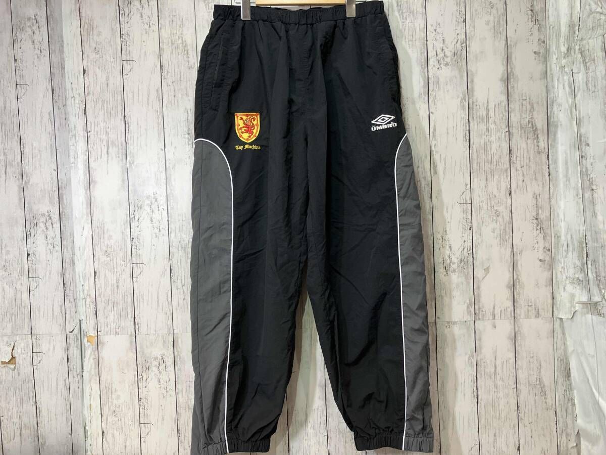 UMBRO アンブロ トラックパンツ ブラックxグレー XL