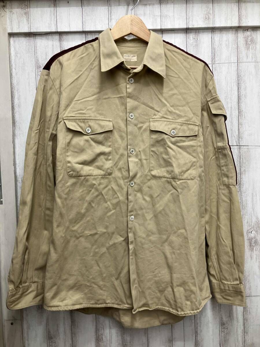 HELMUT LANG 長袖シャツ/408260671230 着丈79袖丈62身幅59肩幅49