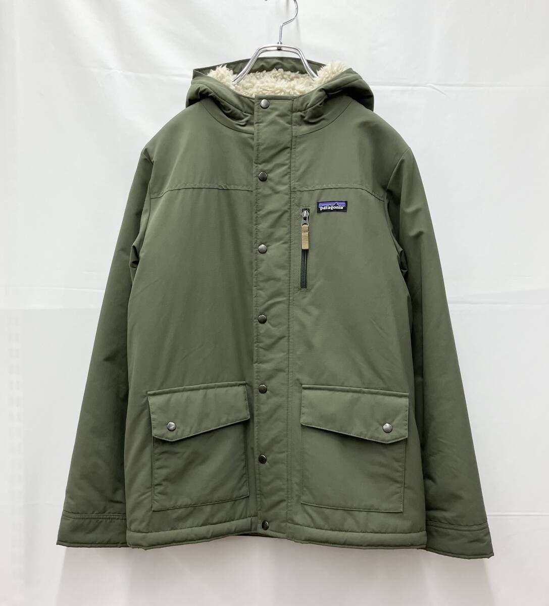 patagonia パタゴニア インファーノジャケット キッズ XL 14 カーキ 冬
