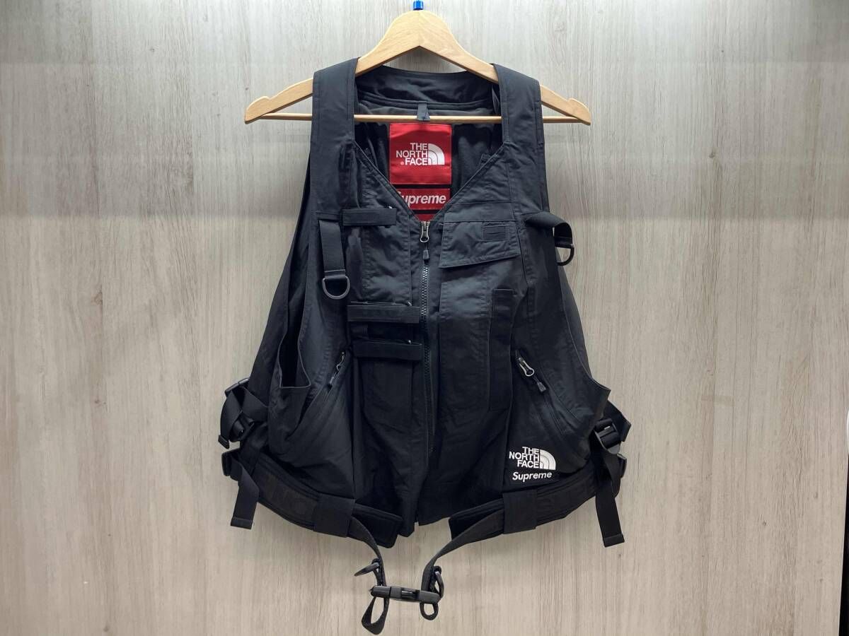 Supreme × THE NORTH FACE NP 61903 RTG Vert シュプリーム ノースフェイス ナイロン ベスト L ブラック