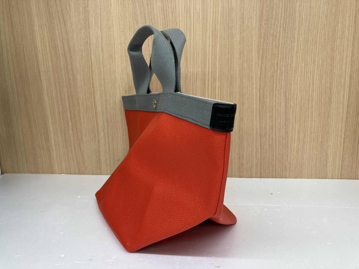 エルベシャプリエ 707GP グリ×パプリカ 公式通販 Herve Chapelier 