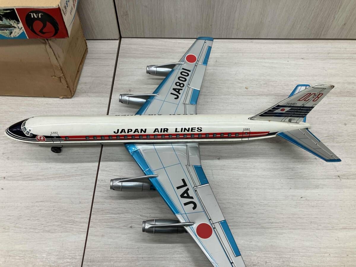 全長約50 cm アサヒ玩具 日航機 5560 DC 8 ATC