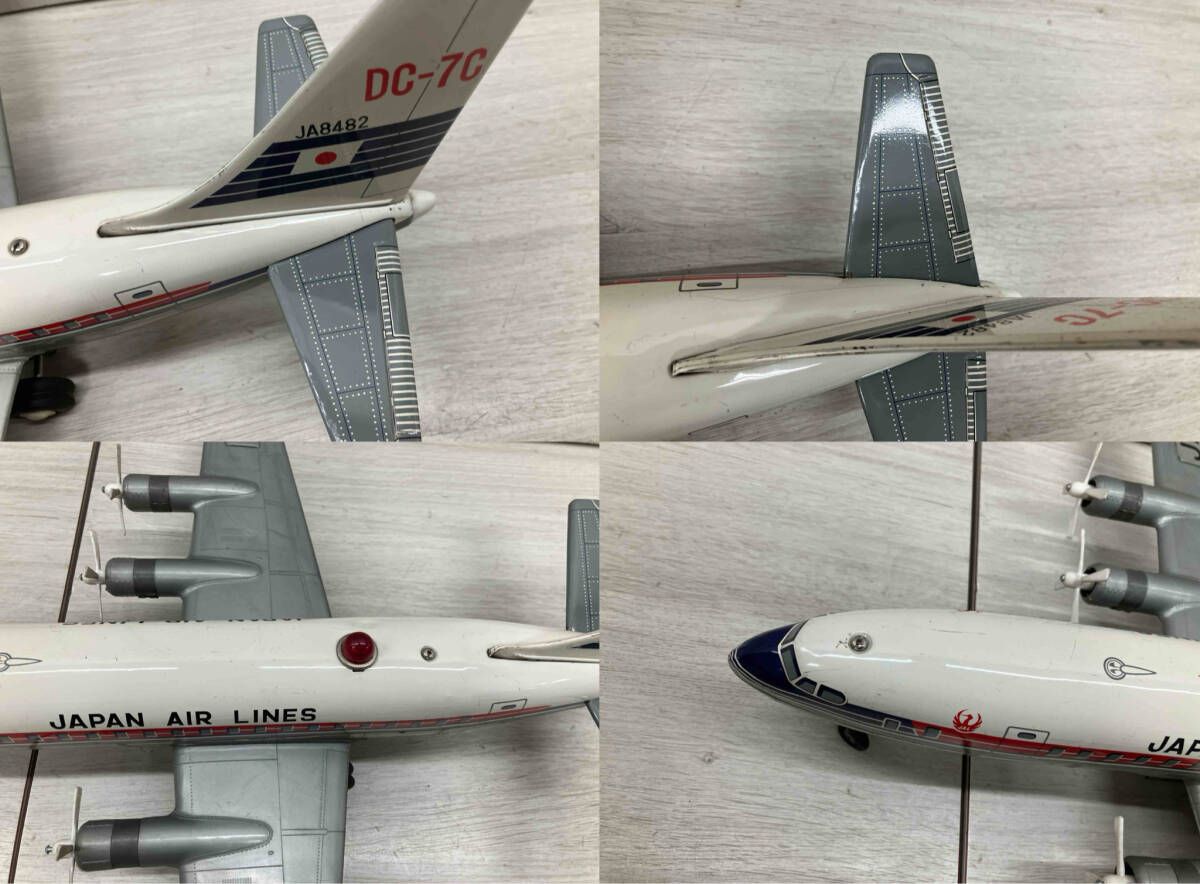  全長約40 cm 日本航空 DC 7 C 3654 その他 美術品 アンティーク コレクション