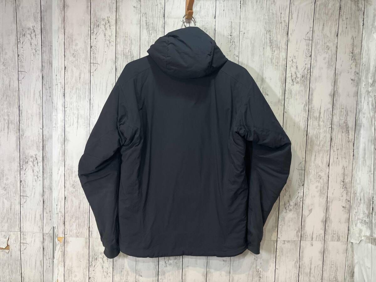 ARC TERYX アークテリクス ATOM AR HOODY 02 T-93102 アトムエーアールフーディー ナイロンジャケット ブラック Sサイズ アウトドア