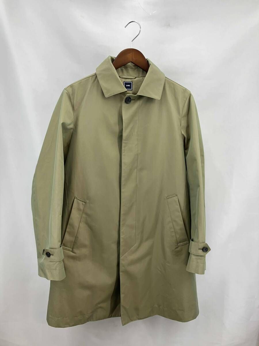 ★ SHIPS シップス オルメテックスコート その他コート 114-15-0488 カーキ 玉虫色 サイズM 通年