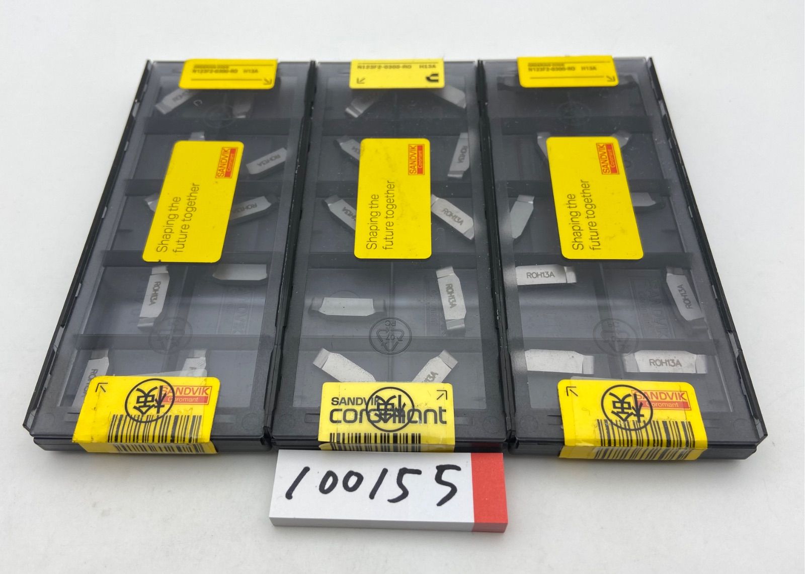 サンドビックSANDVIK N 123 F 2 0300 RO H 13 A 3箱セット
