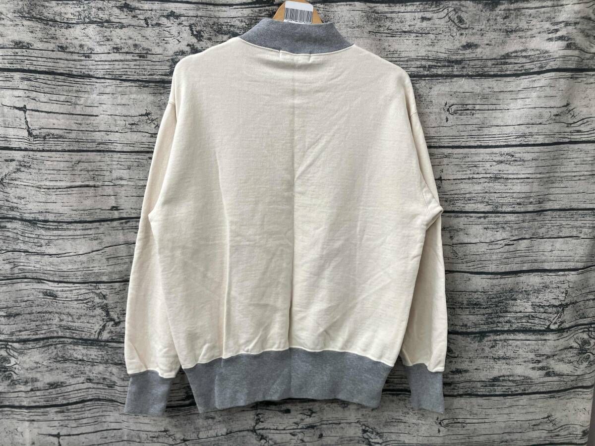 NIGEL CABOURN ハーフジップスウェット 8047-00-20002 サイズ46 日本製 