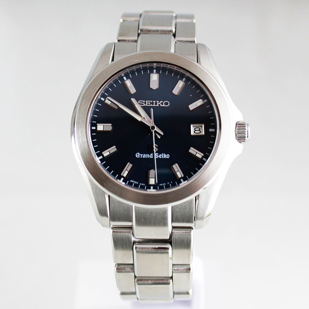 SA200 SEIKO グランドセイコー SBGF019 8J56-8020 クォーツ ネイビー 