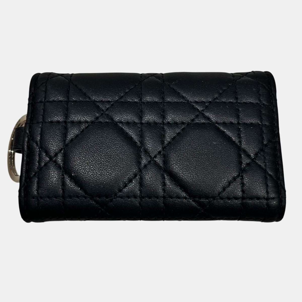 Christian Dior クリスチャン ディオール _M 900 日本 My Aster キーケース 4連 キーリング 黒 ラム SA