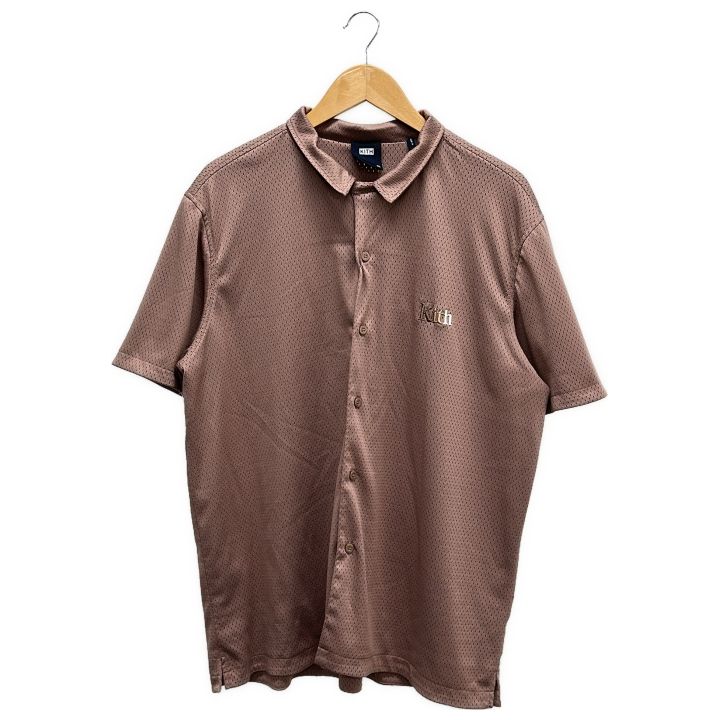 KITH キス メッシュシャツ メンズ ベージュ XL