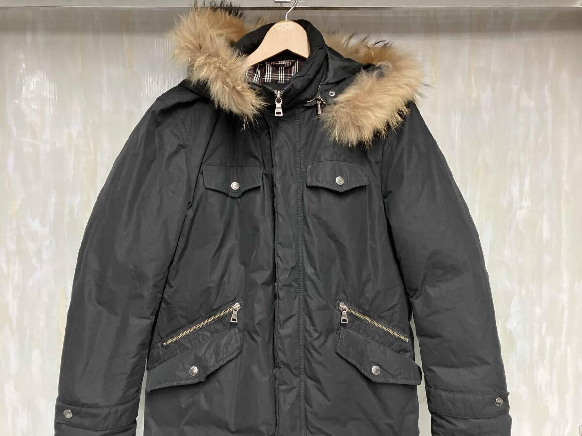 BURBERRY BLACK LABEL ダウンジャケット M ブラック 【公式通販】