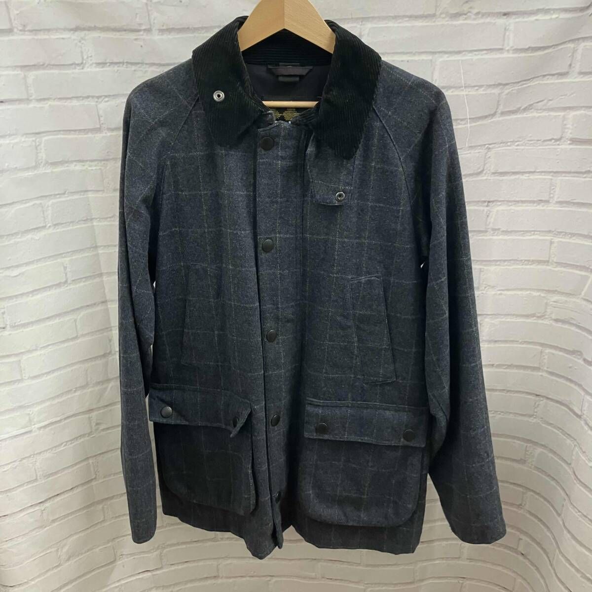 BARBOUR バブアー SL BEDALE WOOL 1302237 その他コート 表記サイズ38 M グレー