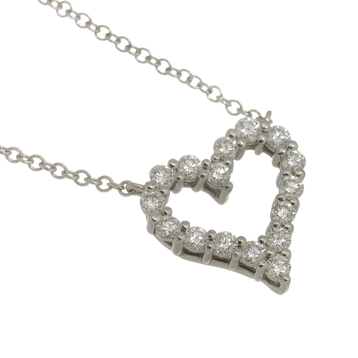ティファニー TIFFANY&Co. センチメンタル ハート ダイヤ ネックレス 