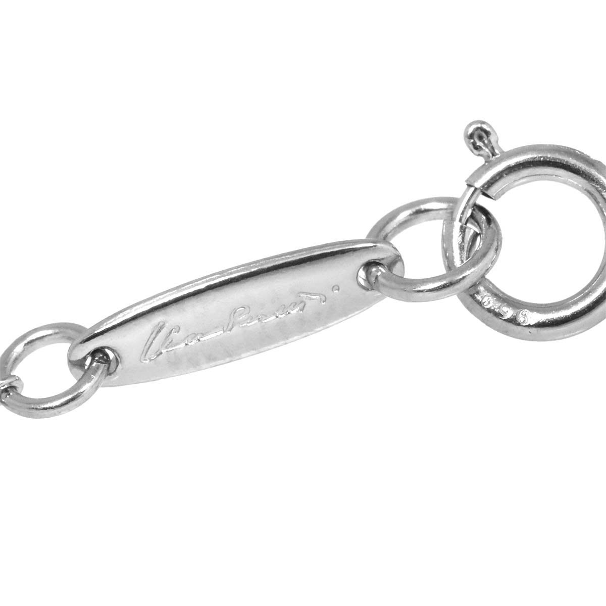 ティファニー TIFFANY&Co. ティアドロップ ネックレス 40cm Pt