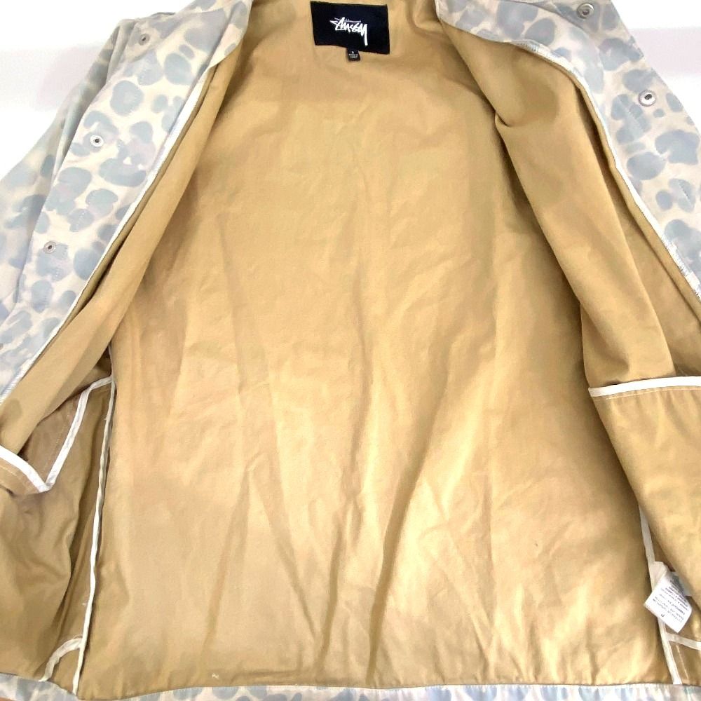 【美品】Stussy ヒョウ柄ナイロンジャケット S Stussy レオパード柄 ナイロンジャケット - メルカリ
