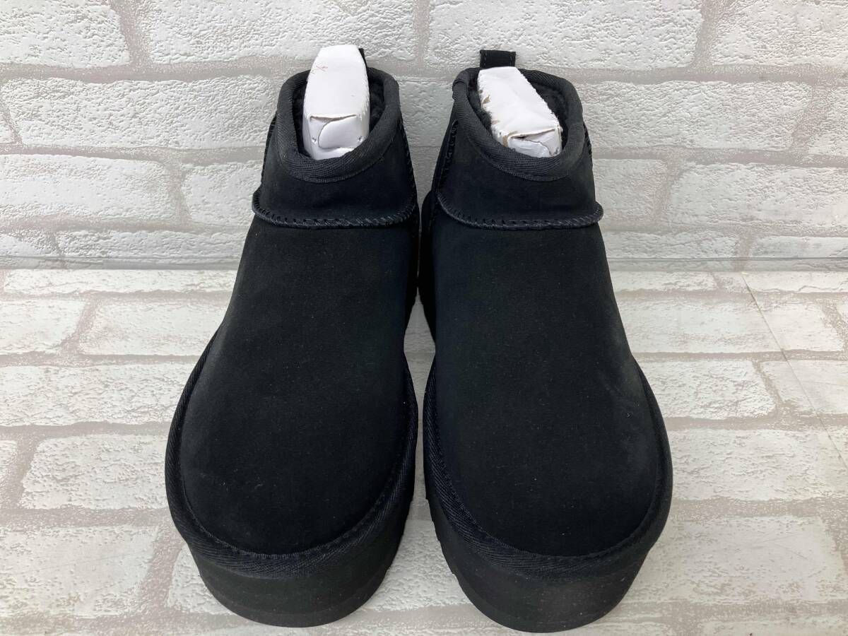 UGG Classic Ultra Mini Platform 1135092 アグ クラシック ウルトラ ミニ プラットフォーム ブラック レディース 23 cm