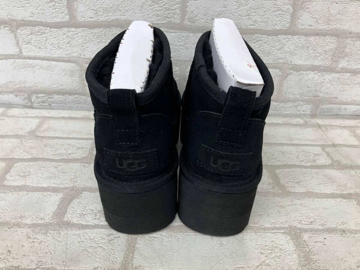 UGG Classic Ultra Mini Platform 1135092 アグ クラシック ウルトラ ミニ プラットフォーム ブラック レディース 23 cm