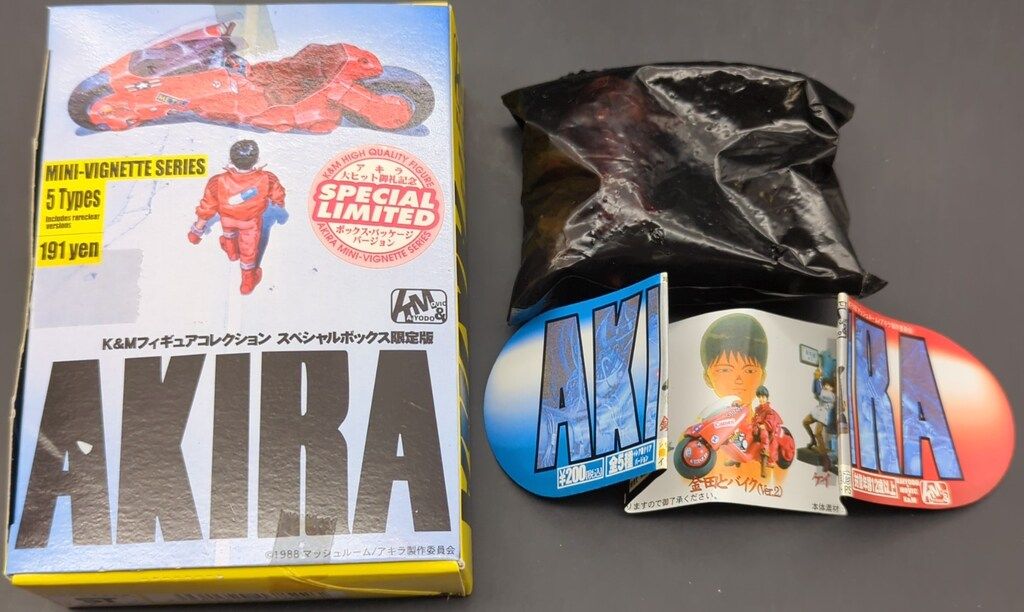 K&M MINI-VIGNETTE SERIES AKIRA 2nd スペシャルボックス限定版 鉄雄