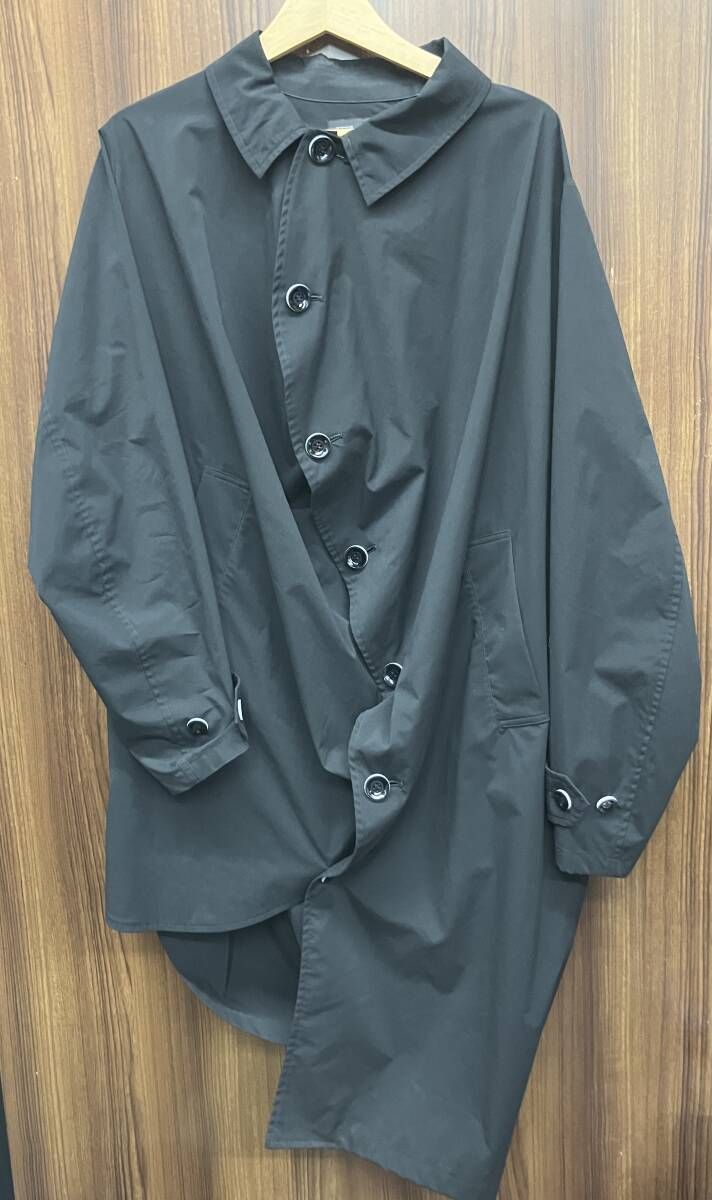 アンリアレイジ 22 SS 変形コート 黒 48