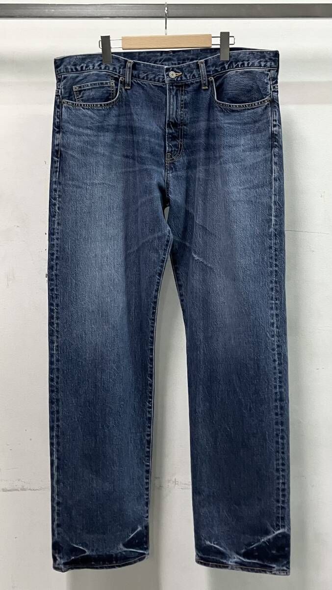 RATS ラッツ 25 SS VINTAGE WASH DENIM PANTS ジーンズ サイズXXL RD 0211 コットン デニム インディゴブルー