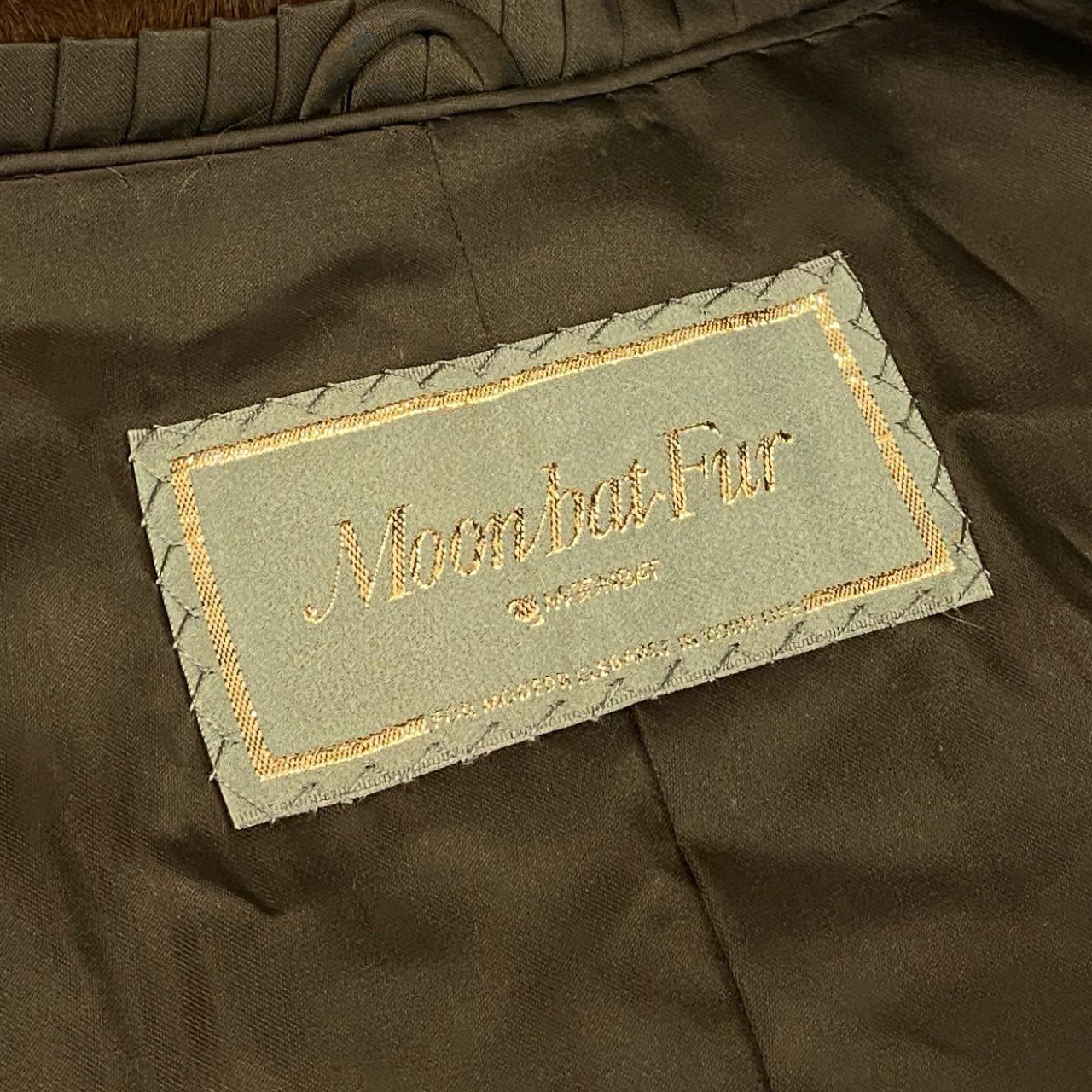 44L10 Moonbat Fur ムーンバットファー デミバフミンク ロングコート