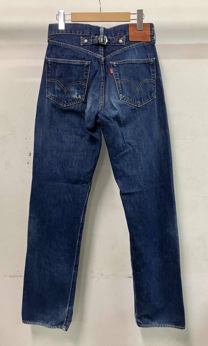 LEVI S リーバイス ジーンズ ボタン裏J 22 702-XX シンチバッグ ビッグE サイズW 30 ブルー