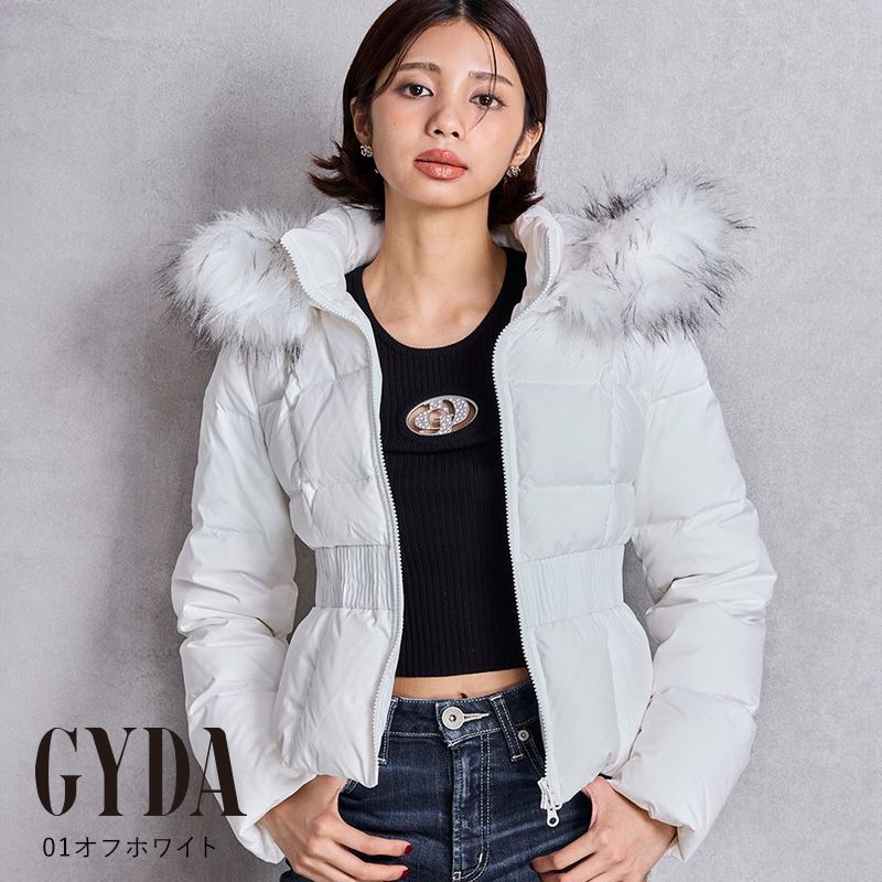 gydaホワイト ダウンジャケット GYDA 【公式通販】