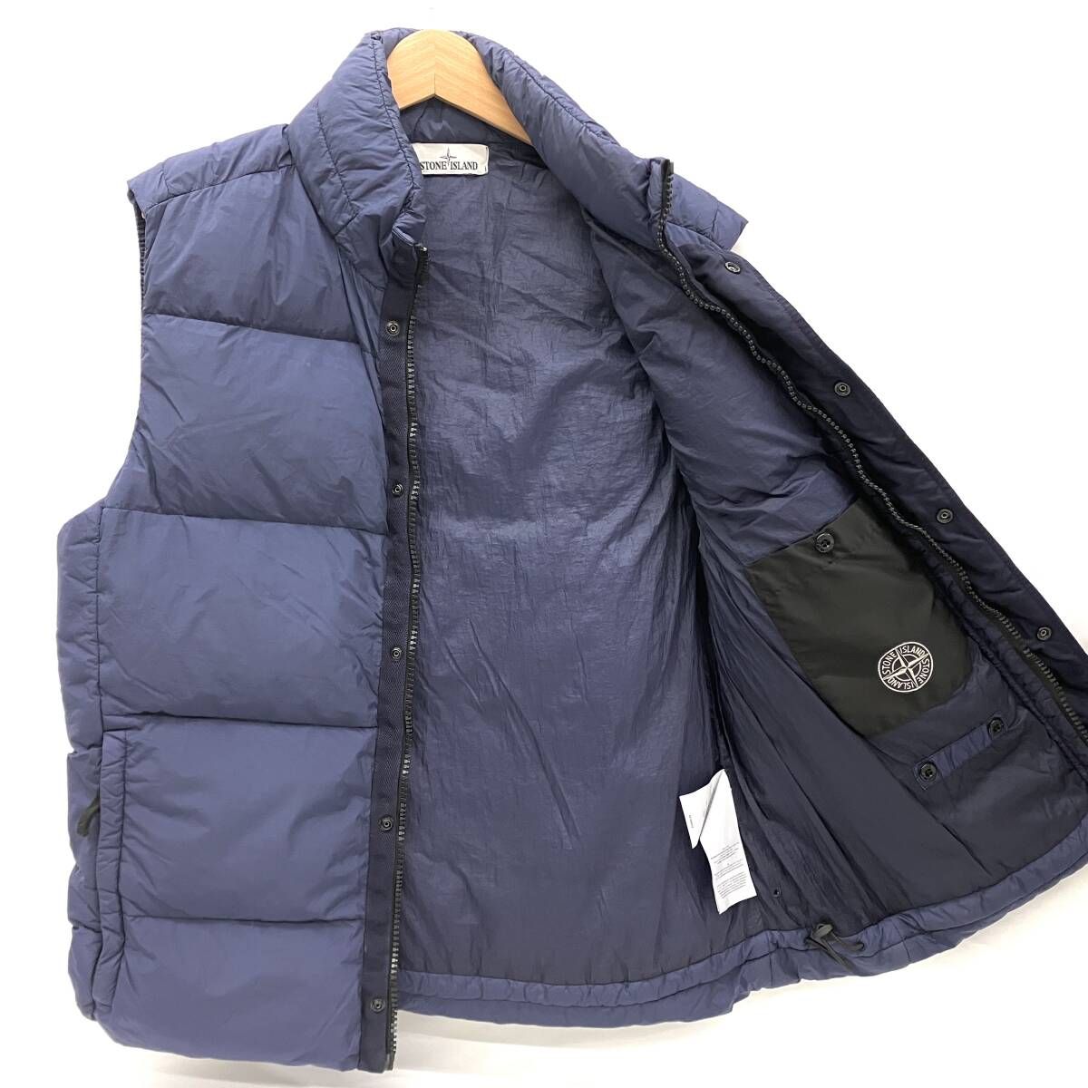 ストーンアイランドダウンベスト6315G0323 XL stone ストーン