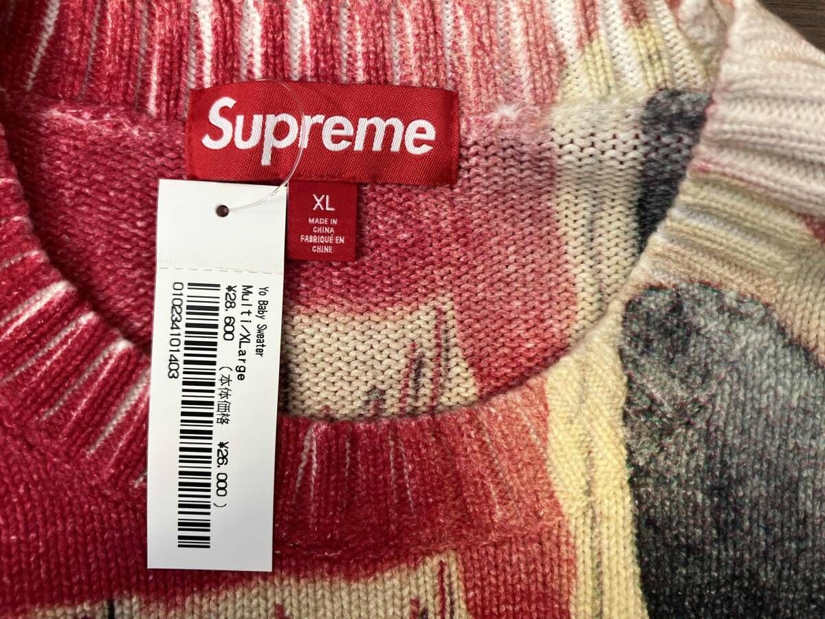 Supreme supreme シュプリーム Yo Baby Sweater 24SS コットンニット 