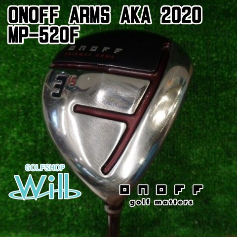 中古】フェアウェイウッド グローブライド(ダイワ) ONOFF ARMS AKA