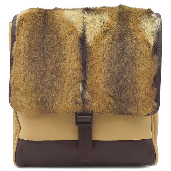 プラダ PRADA ショルダーバッグ レザー キャンバス PELLICCIA WINTER 