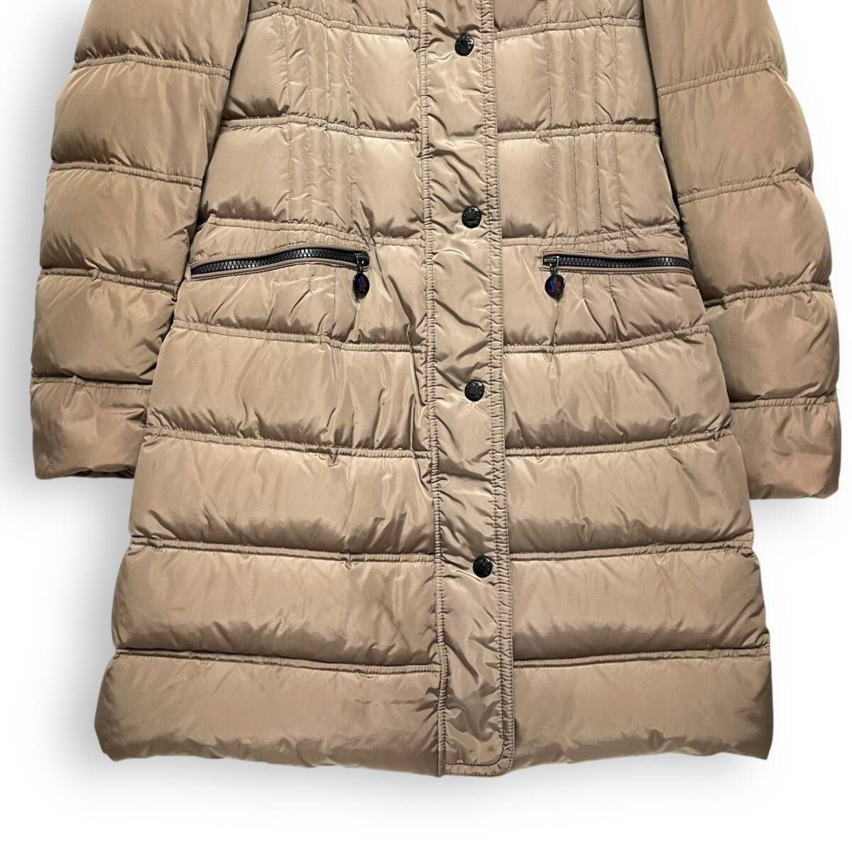 M25121/ MONCLER モンクレール ダウン コート ジャケット ベージュ 